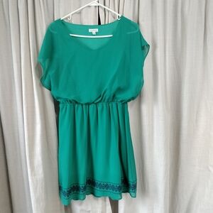 Charming Charlie Chiffon Mini Dress